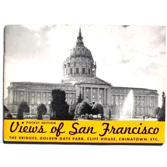Vintage Views of San Francisco Souvenir PHOTOS Book Published in the 1930's 5X7 - Picture 1 of 3